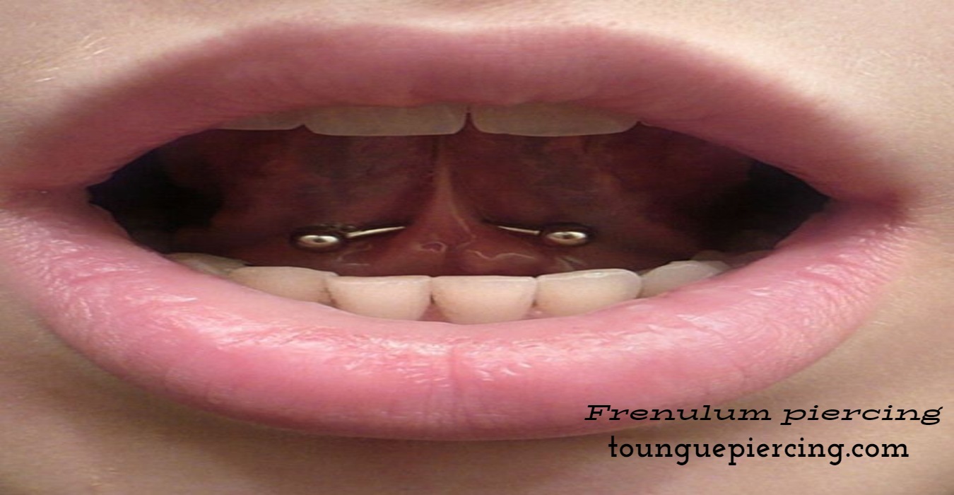 Frenulum piercing