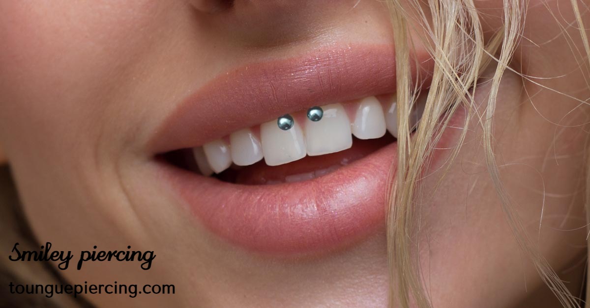 Smiley piercing